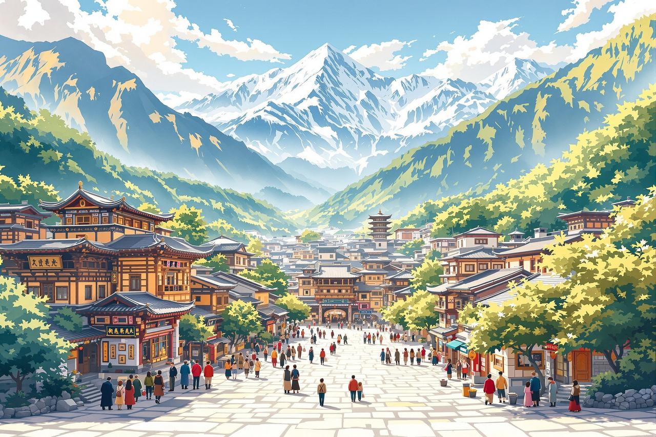 番茄短剧成功案例 - 丽江古城《一米阳光》民族风情短剧